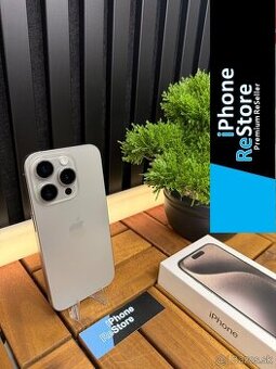 🌟iPhone 15 Pro Max 256 GB Natural Titanium | Záruka 1 Rok