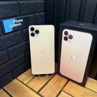 🔵 iPhone 11 Pro Max 256 GB Gold | Záruka 1 Rok