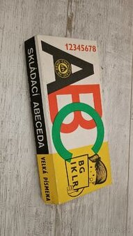 Originálna retro SKLADACIA ABECEDA ABC