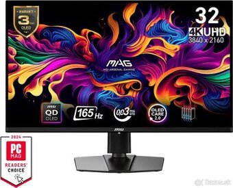 MSI MAG 321UP QD-OLED – 32” 4K 165 Hz