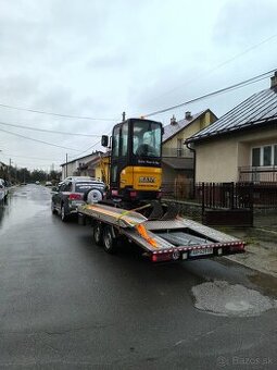 Odťah vozidiel a preprava materiálu