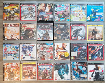 Predam hrane originalne hry na ps3