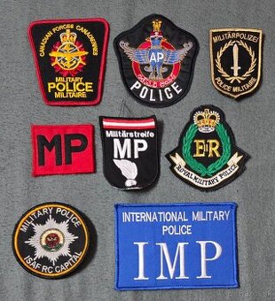 Nášivky zahraničnej vojenskej polície
