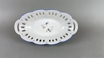 Košík husi prerezávaný Moritz Zdekauer český porcelán