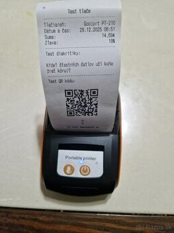 Tlačiareň pre VRP2