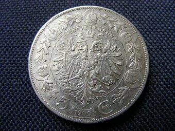 5 koruna 1909