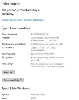 Mini stolný počítač