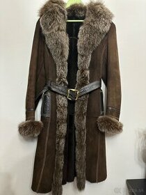 Kara pravý kožený kabát - 1