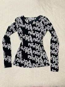 Tylové tričko značky PATRIZIA PEPE originál - 1