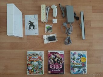 Nintendo Wii plus 3hry za 82€
