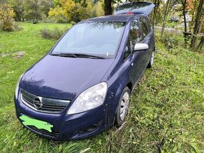 Opel Zafira 1.7 CDTI 2010 na nahradne diely bez TP