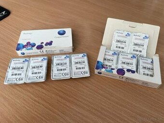 Kontaktné šošovky Biofinity mesačné -2,25 a -2,75