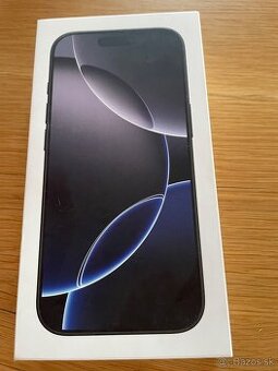 IPHONE 16 PRO 128GB BLACK TITANIUM