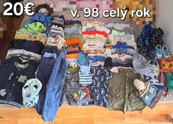 Balík oblečenia pre chlapca v. 98