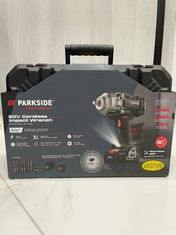 Úplne nový rázový uťahovák  Parkside Performance C4 1356 Nm