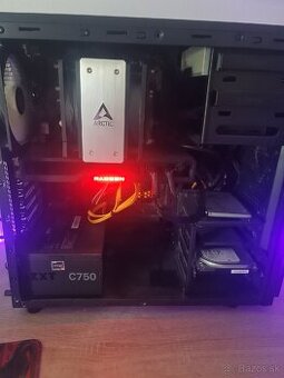 Herný PC, ryzen 5 5600x, rx 6750xt, 16gb ram