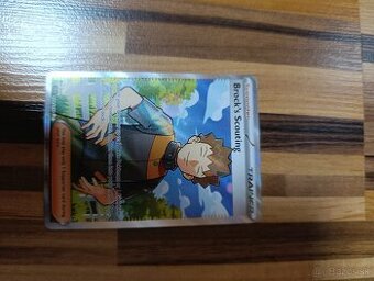 Pokémon karta Brock's Scouting