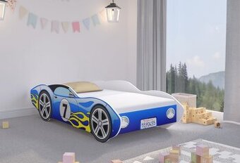 Detská postel auto 140x70