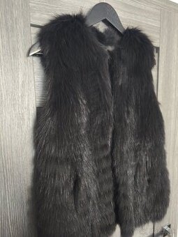 Luxusna vesta norka/liska