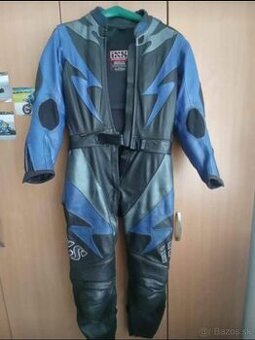 Kožená moto kombinéza IXS – dvojdielna, veľkosť L
