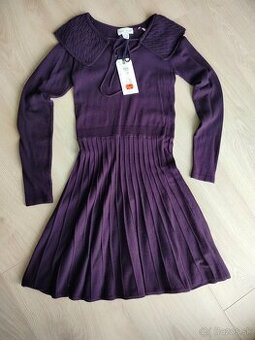 Lindex pletené šaty Holly and White