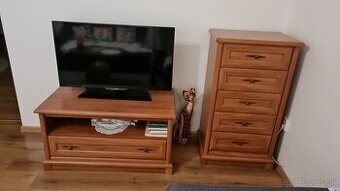 Obývacia stena drevená