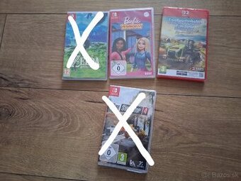 Hry Nintendo Switch 1 a 2