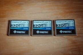 CF -  Pretec 32 GB 233x Compact Flash - 1