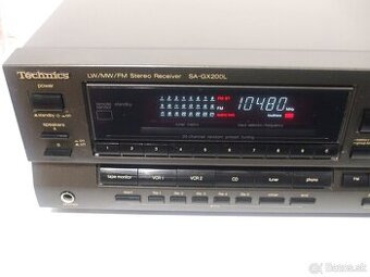 360W RECEIVER = zosilnovac s tunerom TECHNICS SA-GX200 Japan