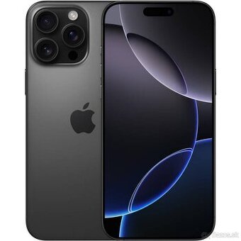 Apple iPhone 16 Pro Max 256 GB čierny titán