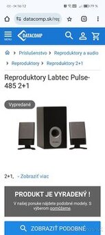 Reproduktory Labtec Pulse-485 2+1