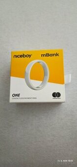 Predám nový nepoužívaný NICEBOY ONE prsteň č.11 biely .