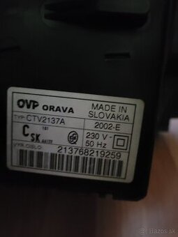 Televízor OVP Orava