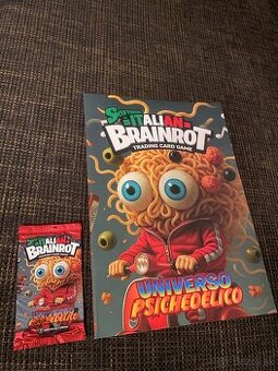 Italian Brainrot zberatelsky album + karty originál kartičky