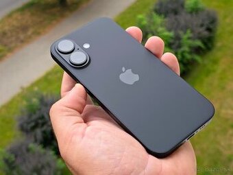 Apple iPhone 16 128GB Black, nový, komplet, záruka 7/2027