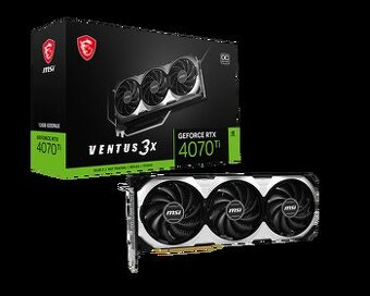 GeForce RTX 4070 Ti MSI VENTUS 3X 12G OC v záruke