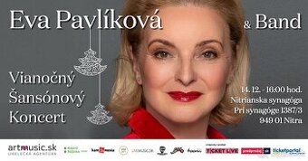 Eva Pavlíková & Band – Vianočný šansónový koncert