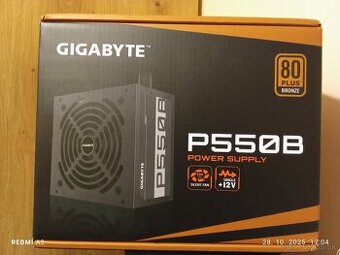 Gigabyte p550b 80+bronze
