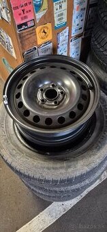 Predám plechové disky 6JX15 ET35 na škoda scala...
