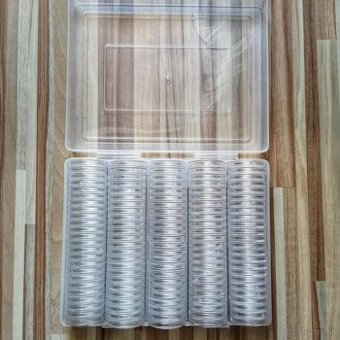 Kufrík na mince,120 ks 30 mm ,2€ , euro