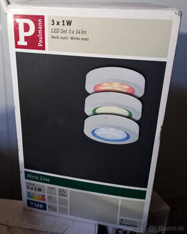 Paulmann 93568 - SADA 3x LED Podhľadové svietidlo