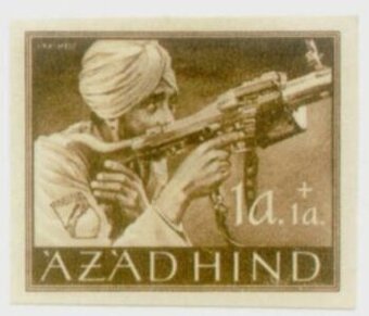 Nemecká okupácia Indické Légie 1943 MI-DE-IN IB