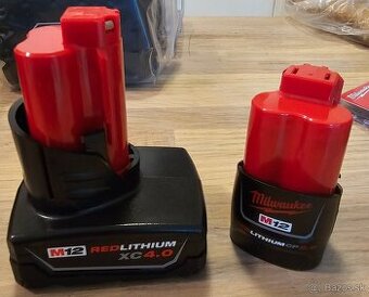 Milwaukee batérie a nabíjačky