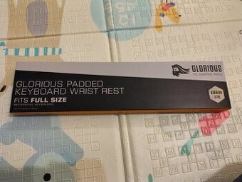 Glorious GSW-100-STEALTH Slim Wrist Rest, Full-Size