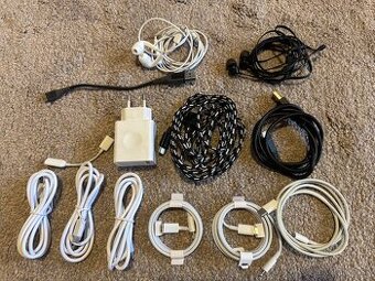 Kábel nabíjačka slúchatka