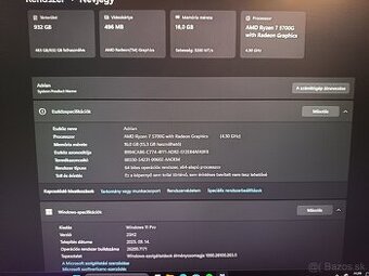 Predam pocitac AMD RYZEN 7