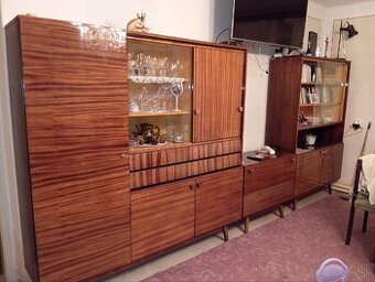 Obývacia stena retro komplet