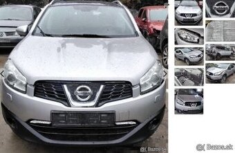 Nissan Qashqai 2.0 2013 predám MOTOR MR20, NÁRAZNÍK, KAPOTA,