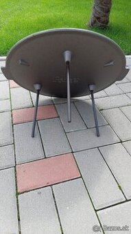 Liatinový plát na grilovanie a pečenie 45cm