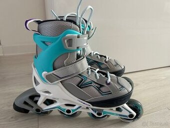 Detské kolieskové korcule Oxelo 32-35